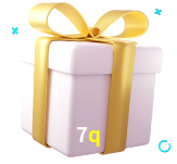 Receba seus bônus de boas-vindas no 7q