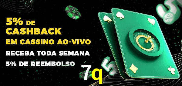 Promoções do cassino ao Vivo 7q